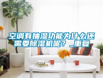 行业新闻空调有抽湿功能为什么还需要除湿机呢？_重复