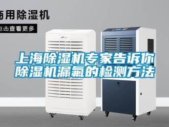 知识百科上海除湿机专家告诉你除湿机漏氟的检测方法