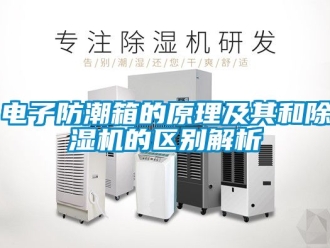 行业新闻电子防潮箱的原理及其和除湿机的区别解析