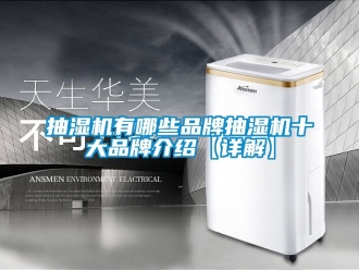企业新闻抽湿机有哪些品牌抽湿机十大品牌介绍【详解】