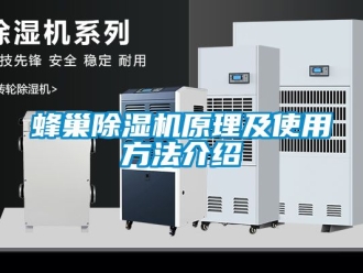 行业新闻蜂巢除湿机原理及使用方法介绍