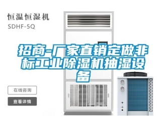 企业新闻招商-厂家直销定做非标工业除湿机抽湿设备