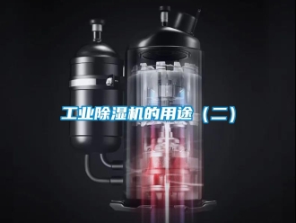 企业新闻工业除湿机的用途（二）