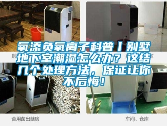 企业新闻氧添负氧离子科普丨别墅地下室潮湿怎么办？这结几个处理方法，保证让你不后悔！