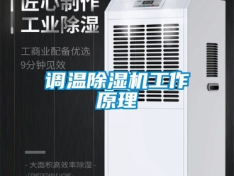 行业新闻调温除湿机工作原理