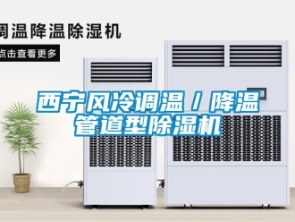 行业新闻西宁风冷调温／降温管道型除湿机