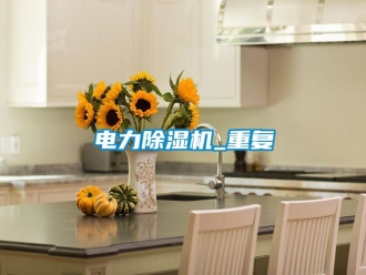 行业新闻电力除湿机_重复