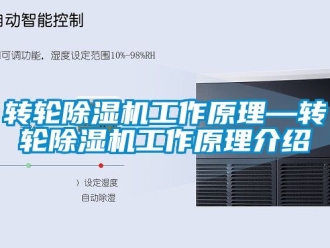 常见问题转轮除湿机工作原理—转轮除湿机工作原理介绍