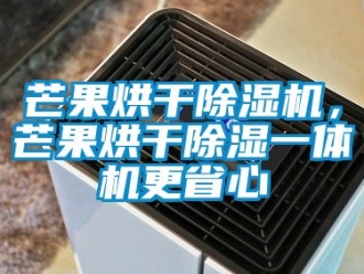 行业新闻芒果烘干除湿机，芒果烘干除湿一体机更省心
