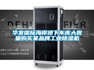 行业新闻华发国际海岸地下车库大批量购买某品牌工业除湿机