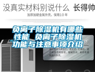 行业新闻负离子除湿机有哪些性能 负离子除湿机功能与注意事项介绍