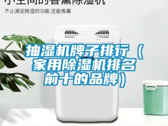 企业新闻抽湿机牌子排行（家用除湿机排名前十的品牌）