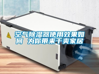 行业新闻空气除湿器使用效果如何 为你带来干爽家居